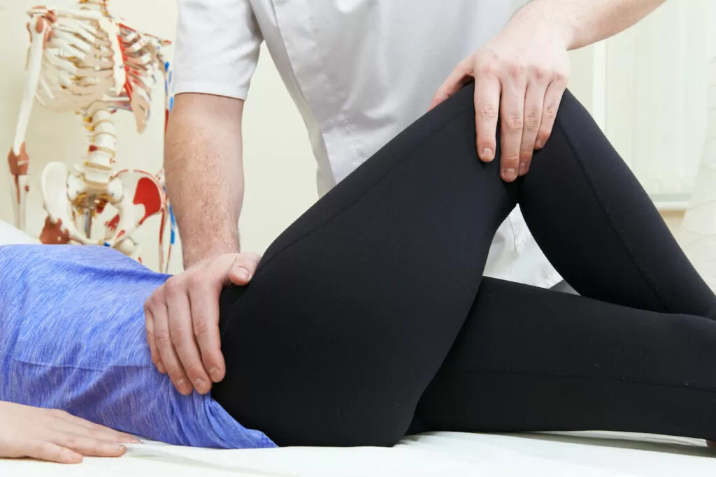 Get rid of knee and hip pain